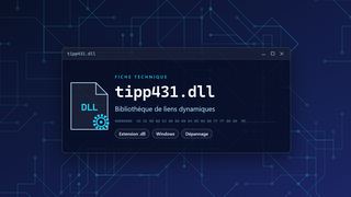 Visuel technique du fichier tipp431.dll, bibliothèque de liens dynamiques de Windows
