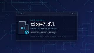 Visuel technique du fichier tipp47.dll, bibliothèque de liens dynamiques de Windows