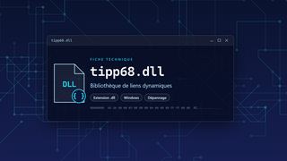 Visuel technique du fichier tipp68.dll, bibliothèque de liens dynamiques de Windows