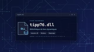 Visuel technique du fichier tipp76.dll, bibliothèque de liens dynamiques de Windows