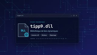Visuel technique du fichier tipp9.dll, bibliothèque de liens dynamiques de Windows