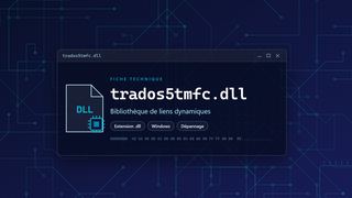 Visuel technique du fichier trados5tmfc.dll, bibliothèque de liens dynamiques de Windows