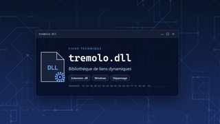 Visuel technique du fichier tremolo.dll, bibliothèque de liens dynamiques de Windows