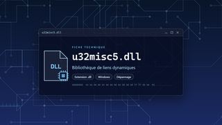 Visuel technique du fichier u32misc5.dll, bibliothèque de liens dynamiques de Windows