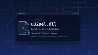 Visuel technique du fichier u32sel.dll, bibliothèque de liens dynamiques de Windows