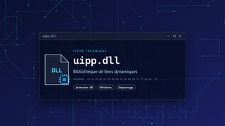 Visuel technique du fichier uipp.dll, bibliothèque de liens dynamiques de Windows