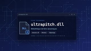Visuel technique du fichier ultrapitch.dll, bibliothèque de liens dynamiques de Windows
