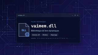 Visuel technique du fichier vaimem.dll, bibliothèque de liens dynamiques de Windows