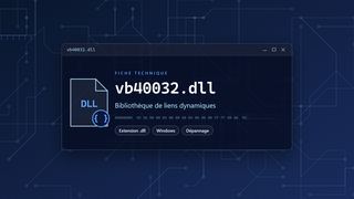 Visuel technique du fichier vb40032.dll, bibliothèque de liens dynamiques de Windows