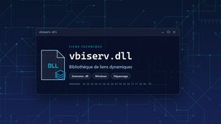 Visuel technique du fichier vbiserv.dll, bibliothèque de liens dynamiques de Windows