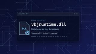 Visuel technique du fichier vbjruntime.dll, bibliothèque de liens dynamiques de Windows