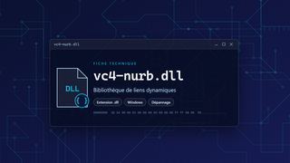 Visuel technique du fichier vc4-nurb.dll, bibliothèque de liens dynamiques de Windows