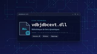 Visuel technique du fichier vdbjdbcext.dll, bibliothèque de liens dynamiques de Windows
