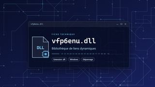 Visuel technique du fichier vfp6enu.dll, bibliothèque de liens dynamiques de Windows