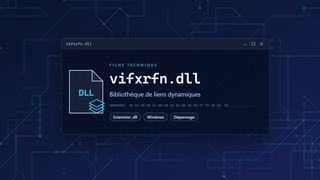 Visuel technique du fichier vifxrfn.dll, bibliothèque de liens dynamiques de Windows