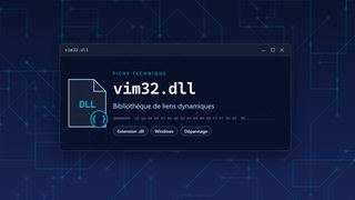 Visuel technique du fichier vim32.dll, bibliothèque de liens dynamiques de Windows