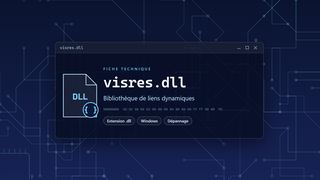 Visuel technique du fichier visres.dll, bibliothèque de liens dynamiques de Windows