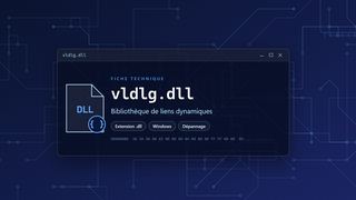 Visuel technique du fichier vldlg.dll, bibliothèque de liens dynamiques de Windows