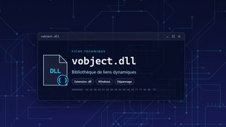 Visuel technique du fichier vobject.dll, bibliothèque de liens dynamiques de Windows