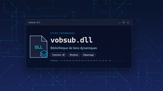 Visuel technique du fichier vobsub.dll, bibliothèque de liens dynamiques de Windows