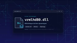 Visuel technique du fichier vrmlhd80.dll, bibliothèque de liens dynamiques de Windows