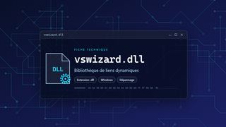 Visuel technique du fichier vswizard.dll, bibliothèque de liens dynamiques de Windows