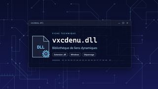 Visuel technique du fichier vxcdenu.dll, bibliothèque de liens dynamiques de Windows