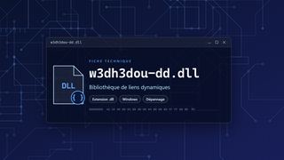 Visuel technique du fichier w3dh3dou-dd.dll, bibliothèque de liens dynamiques de Windows