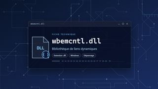 Visuel technique du fichier wbemcntl.dll, bibliothèque de liens dynamiques de Windows