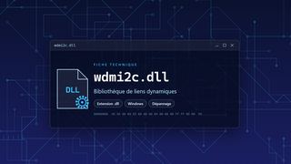 Visuel technique du fichier wdmi2c.dll, bibliothèque de liens dynamiques de Windows