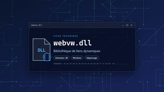 Visuel technique du fichier webvw.dll, bibliothèque de liens dynamiques de Windows