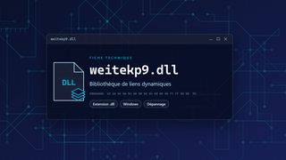 Visuel technique du fichier weitekp9.dll, bibliothèque de liens dynamiques de Windows