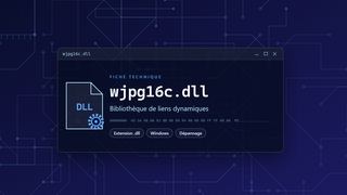 Visuel technique du fichier wjpg16c.dll, bibliothèque de liens dynamiques de Windows