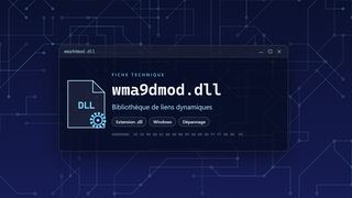 Visuel technique du fichier wma9dmod.dll, bibliothèque de liens dynamiques de Windows