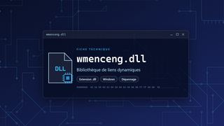 Visuel technique du fichier wmenceng.dll, bibliothèque de liens dynamiques de Windows