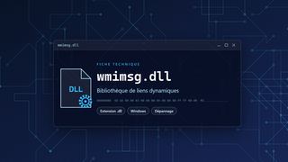 Visuel technique du fichier wmimsg.dll, bibliothèque de liens dynamiques de Windows