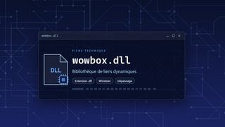 Visuel technique du fichier wowbox.dll, bibliothèque de liens dynamiques de Windows