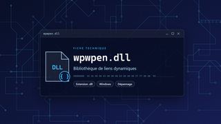 Visuel technique du fichier wpwpen.dll, bibliothèque de liens dynamiques de Windows
