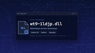 Visuel technique du fichier wt9-1ldjp.dll, bibliothèque de liens dynamiques de Windows