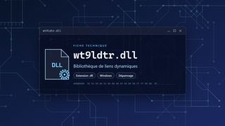 Visuel technique du fichier wt9ldtr.dll, bibliothèque de liens dynamiques de Windows