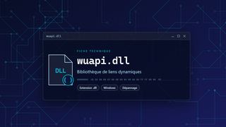 Visuel technique du fichier wuapi.dll, bibliothèque de liens dynamiques de Windows