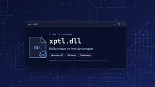 Visuel technique du fichier xptl.dll, bibliothèque de liens dynamiques de Windows