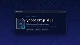 Visuel technique du fichier ygppicrip.dll, bibliothèque de liens dynamiques de Windows