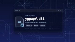 Visuel technique du fichier ygpupf.dll, bibliothèque de liens dynamiques de Windows