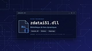 Visuel technique du fichier zdatai51.dll, bibliothèque de liens dynamiques de Windows