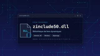Visuel technique du fichier zinclude50.dll, bibliothèque de liens dynamiques de Windows