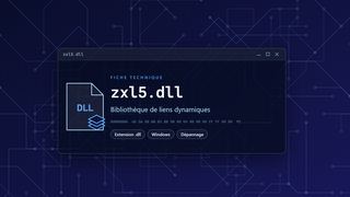 Visuel technique du fichier zxl5.dll, bibliothèque de liens dynamiques de Windows